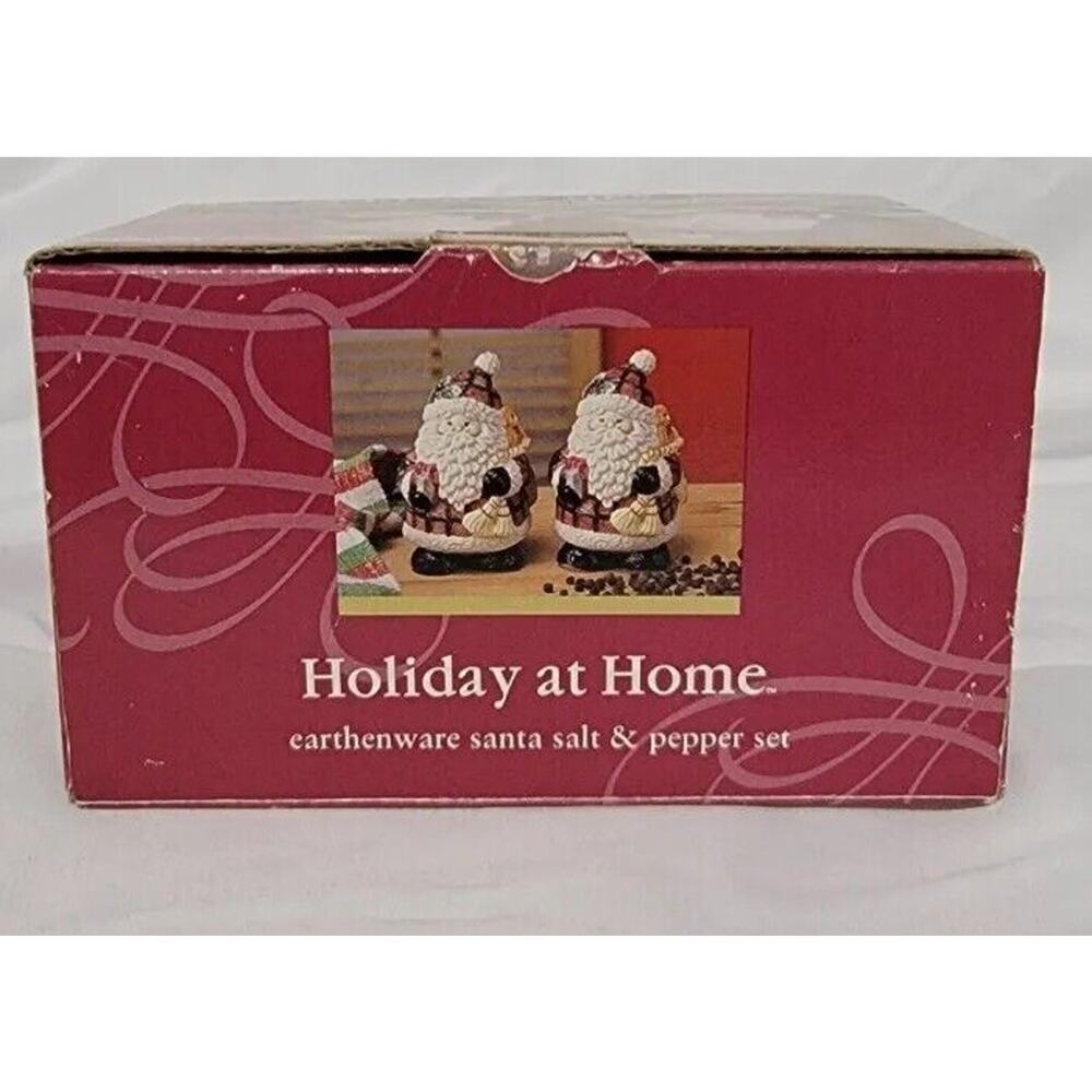 Christmas Santa Salt and‎ Pepper Shakers Classic Solutions Jay Import 4" - Picture 12 of 16